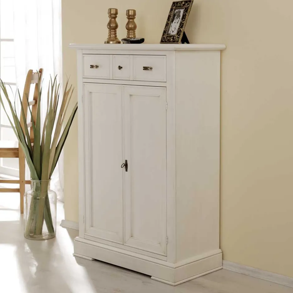 Vertiko Kommode in Antikweiß - Annot^Wohnen