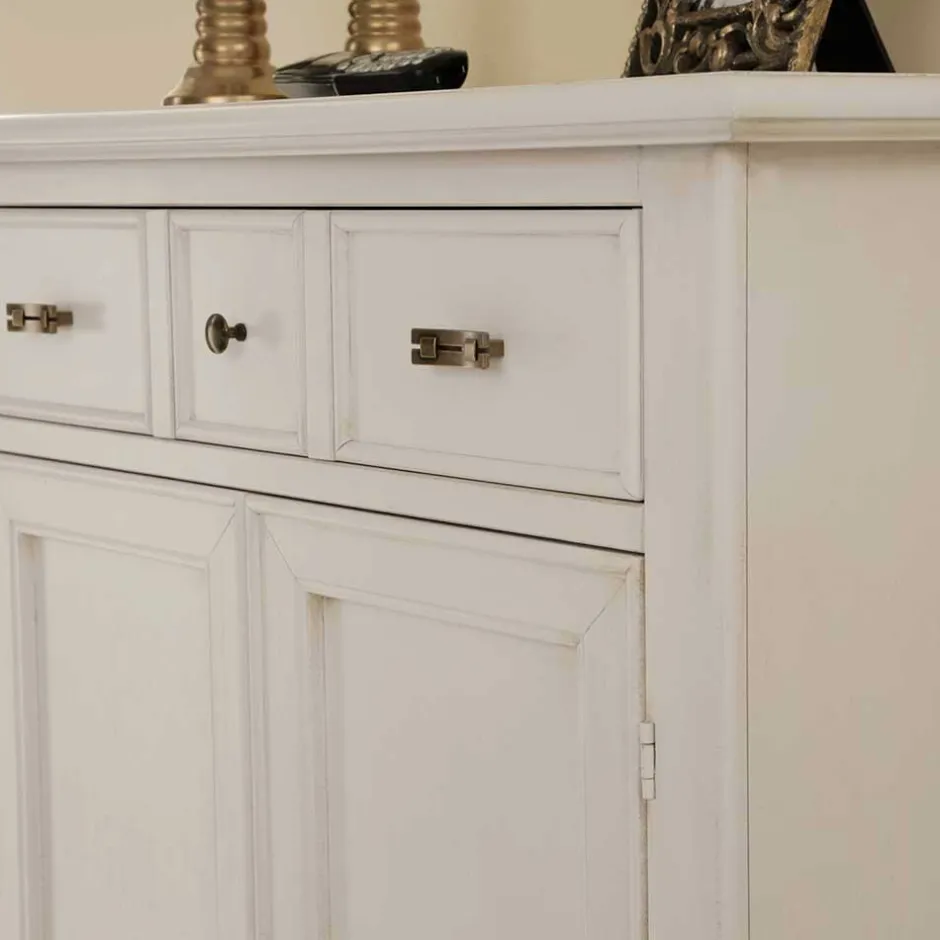 Vertiko Kommode in Antikweiß - Annot^Wohnen