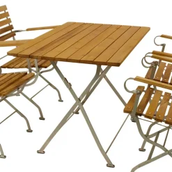 Vier Personen Sitzgruppe für den Garten - Laucius (fünfteilig)^Wohnen Best