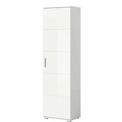 Wohnen Vierteilige Garderobenkombination in Weiß - Rugova