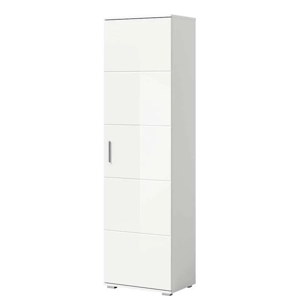 Wohnen Vierteilige Garderobenkombination in Weiß - Rugova