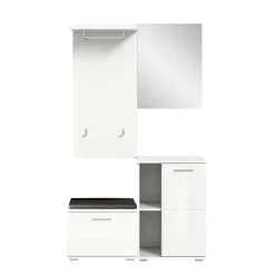 Vierteiliges Garderobenmöbel Set in modernem Design - Rugova^Wohnen Online