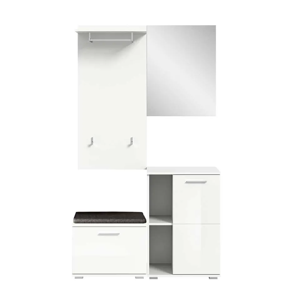 Vierteiliges Garderobenmöbel Set in modernem Design - Rugova^Wohnen Online