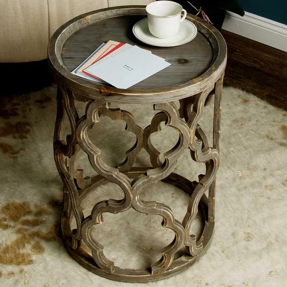 Vintage Beistelltisch aus Tanne Massivholz - Pietras^Wohnen Clearance