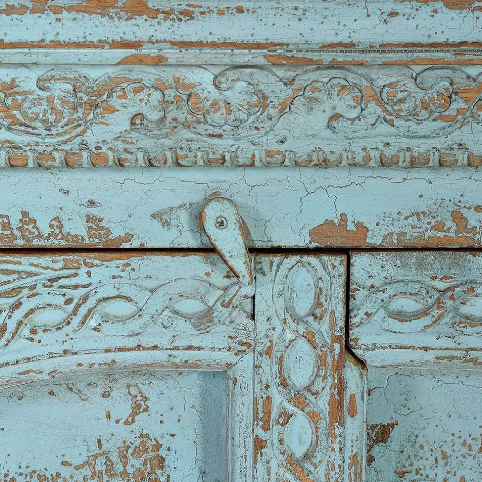 Vintage Design Anrichte in Türkis - Canopuss^Wohnen Best