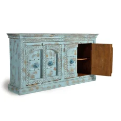 Vintage Design Anrichte in Türkis - Canopuss^Wohnen Best