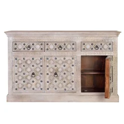 Vintage Design Anrichte in White Wash - Uladan^Wohnen Hot