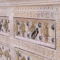 Vintage Design Anrichte in White Wash - Uladan^Wohnen Hot