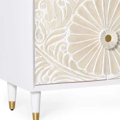 Vintage Design Lowboard aus Mango Massivholz - Triboot^Wohnen Sale