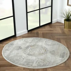 Wohnen Vintage Design Teppich in hellen Farben - Samanca