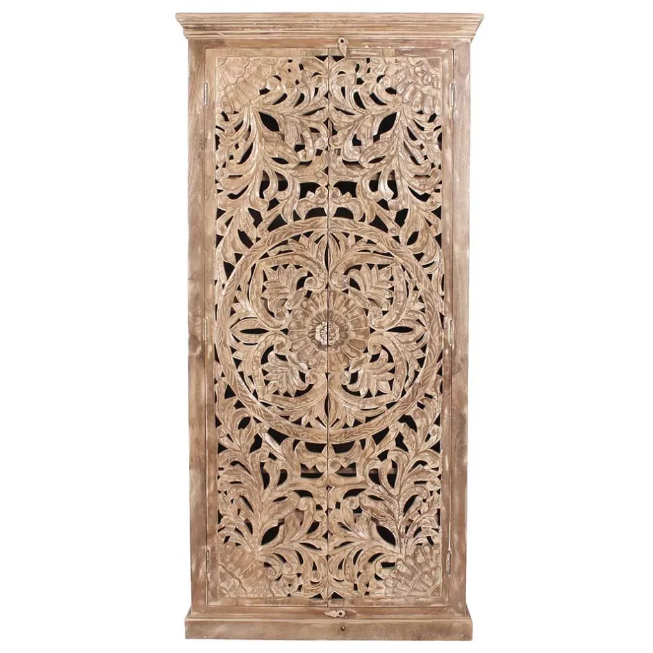 Wohnen Vintage Flurmöbel aus Holz Sandfarben - Runiasa (sechsteilig)