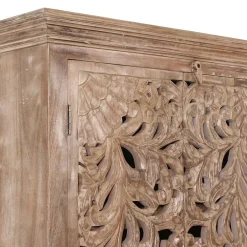 Wohnen Vintage Flurmöbel aus Holz Sandfarben - Runiasa (sechsteilig)