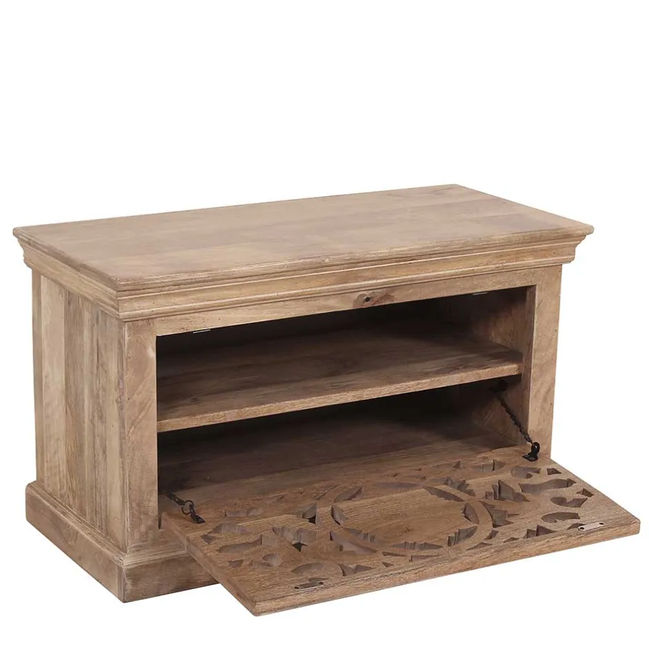 Wohnen Vintage Flurmöbel aus Holz Sandfarben - Runiasa (sechsteilig)