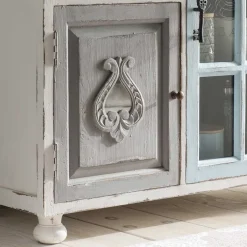 Vintage Landhaus Highboard - romantisch - Sacons^Wohnen Discount