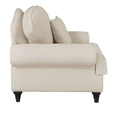 Wohnen Vintage Sessel im Landhaus Look - Merandes