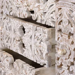 Vintage Sideboard in Mangoholz White Wash - Fudorus^Wohnen Hot