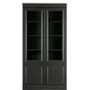Vintage Vitrinenschrank in Schwarz - Graddos^Wohnen Clearance