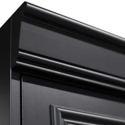 Vintage Vitrinenschrank in Schwarz - Graddos^Wohnen Clearance