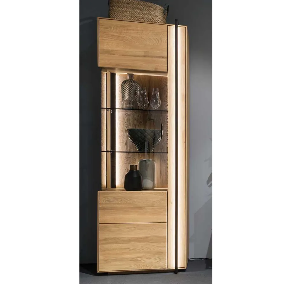Vitrine aus Asteiche Massivholz - Slaraduva^Wohnen Online