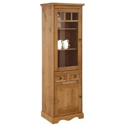 Wohnen Vitrine aus Kiefer gebeizt & geölt - Horedion