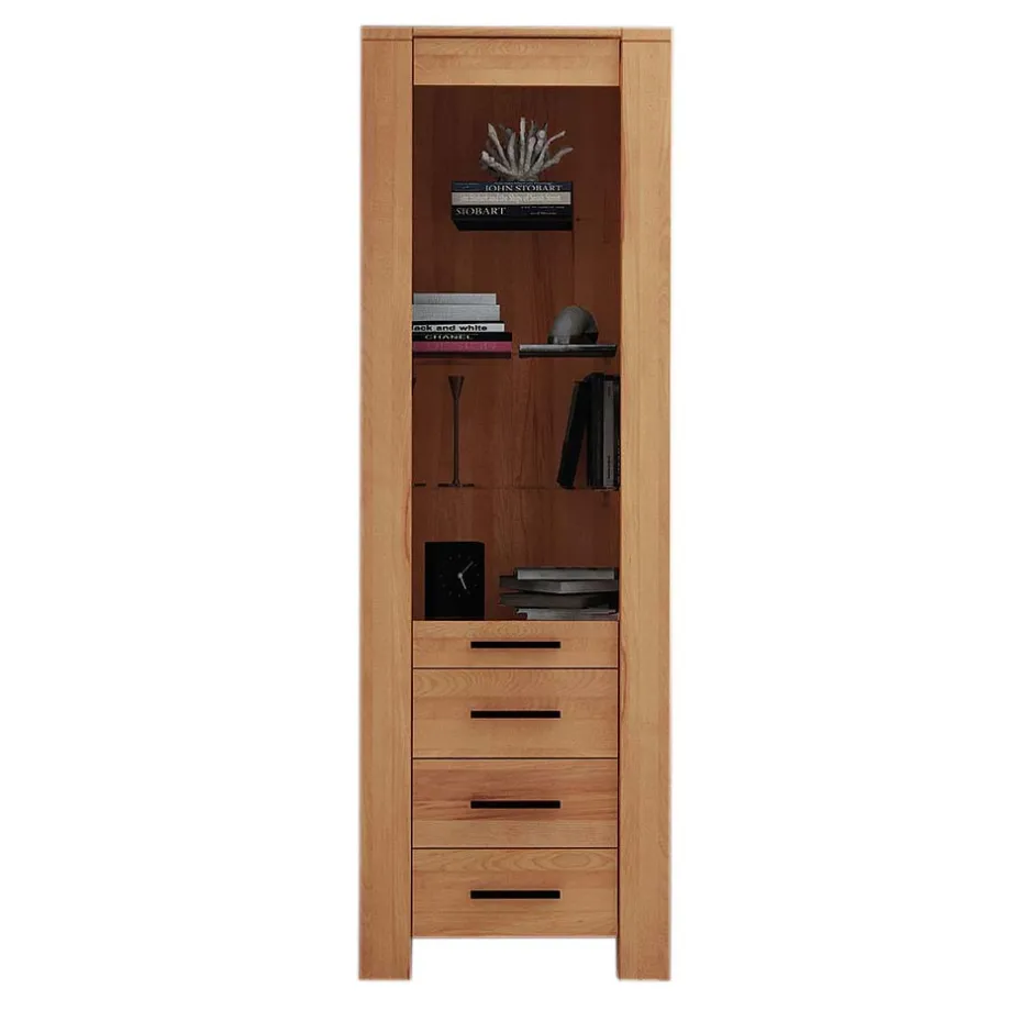 Vitrine Mosniak aus Kernbuche Massivholz^Wohnen