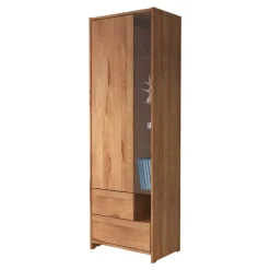 Vitrine Salomonia aus Kernbuche Massivholz^Wohnen Outlet