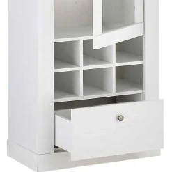 Vitrinenschrank in Holzoptik Pinie weiß - Liancos^Wohnen Sale