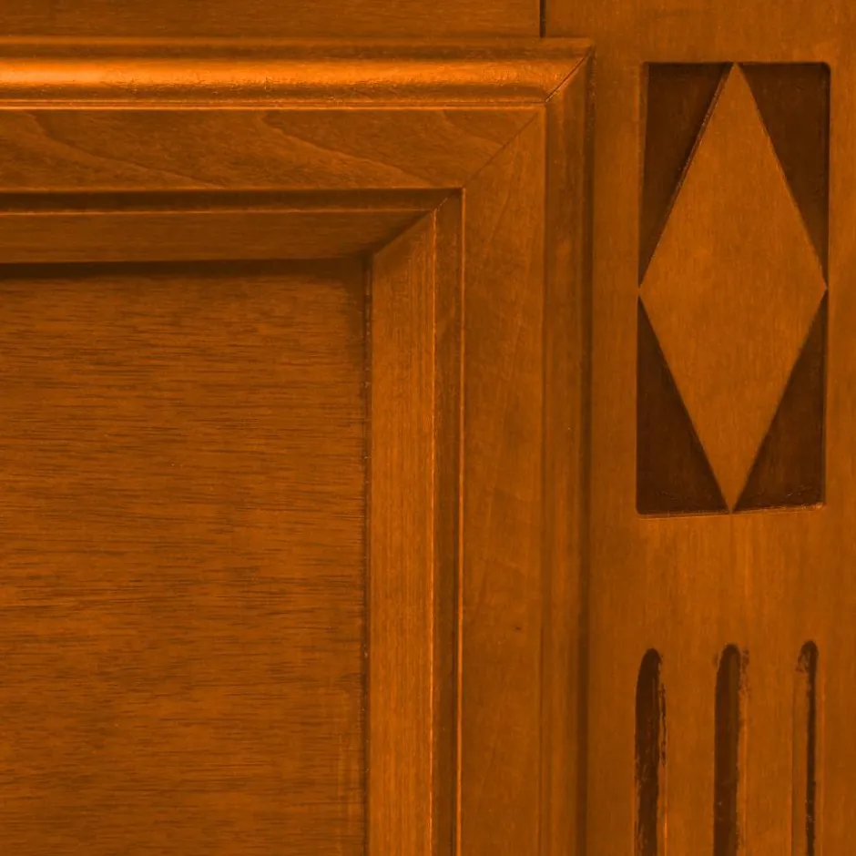 Vitrinenschrank in Kirschbaumfarben - Manukau^Wohnen Sale