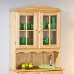 Wohnen Vitrinenschrank Nabrosia im Landhausstil