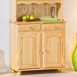 Wohnen Vitrinenschrank Nabrosia im Landhausstil