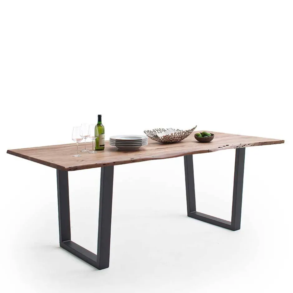 Waldkante Esstisch aus Akazie Massivholz - Donnira^Wohnen Clearance