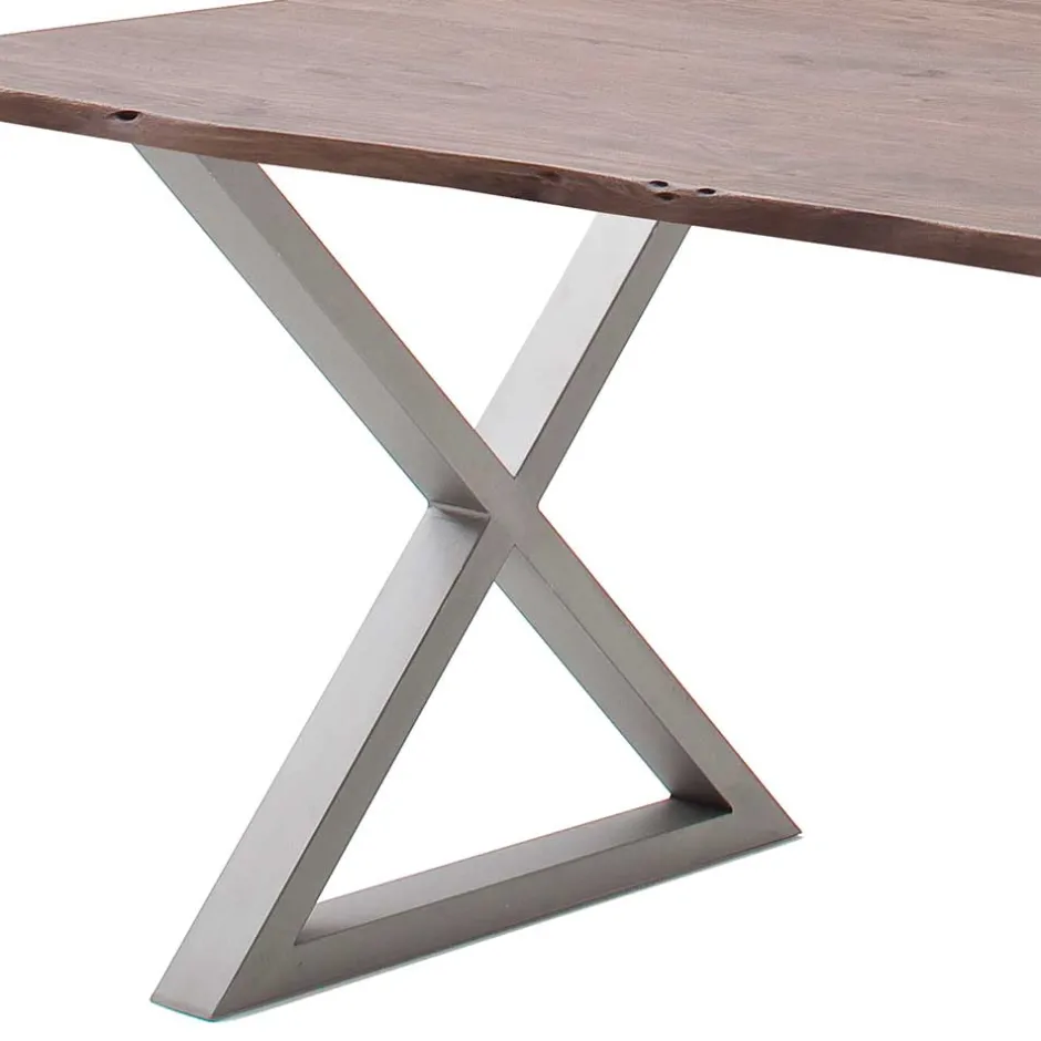 Waldkantentisch in Walnuss Braun - Bekunion^Wohnen Sale