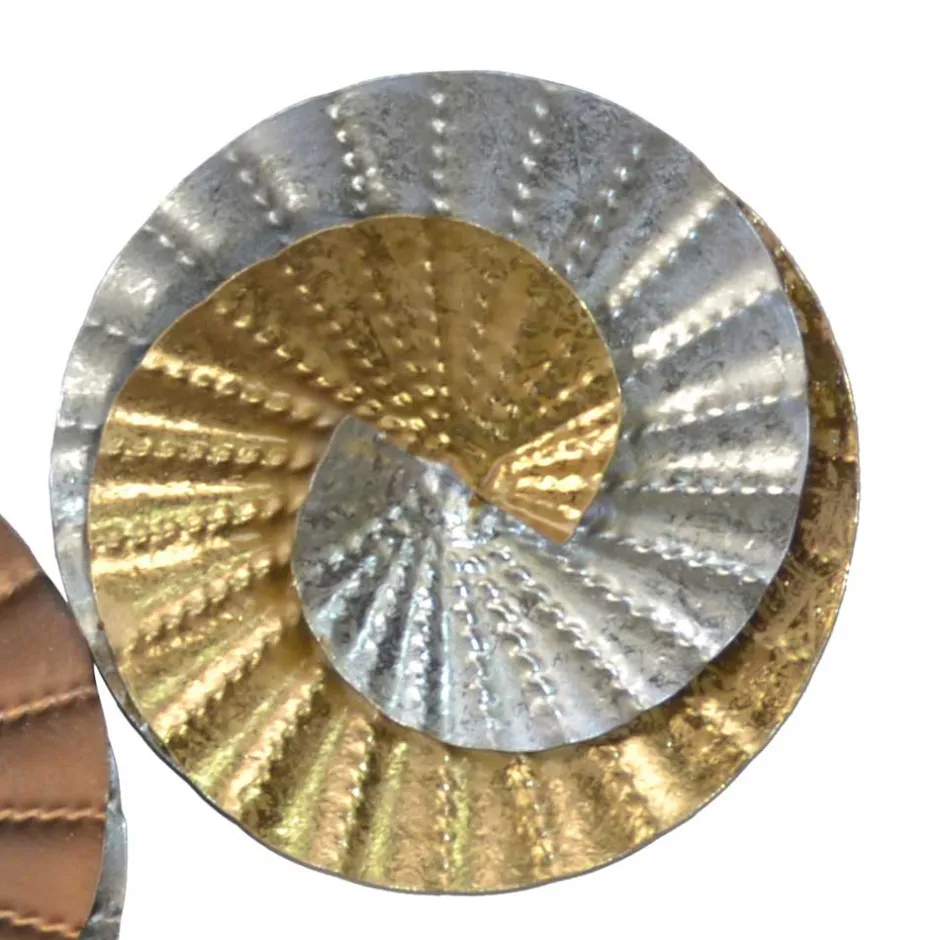 Wand Dekoration aus Metall Kreisen - Enegal^Wohnen Best