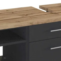 Wand Waschbecken Unterschrank 90x41 cm - Estregos^Wohnen Best