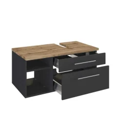 Wand Waschbecken Unterschrank 90x41 cm - Estregos^Wohnen Best