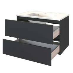 Wand Waschplatz mit 2 Schubladen - Cathyl^Wohnen Outlet