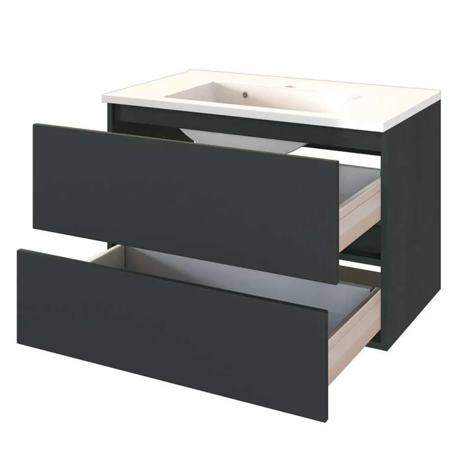 Wand Waschplatz mit 2 Schubladen - Cathyl^Wohnen Outlet