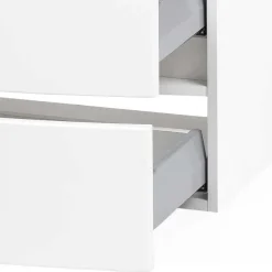 Wohnen Wand Waschtisch in Weiß - Mesciria