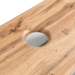 Wohnen Wand Waschtisch mit zwei Aufsatz-Waschbecken - Tofias