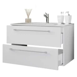 Wand Waschtisch-Konsole in Weiß - Ipsum^Wohnen Best