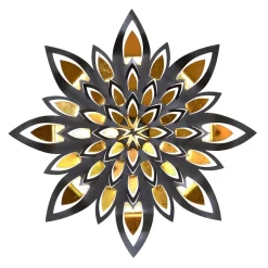 Wandbild Seerose aus Metall - Abelles^Wohnen Online