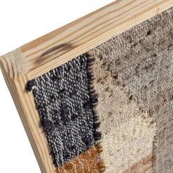 Wandbilder aus Jute und Holz - Lachea (2er Set)^Wohnen Outlet