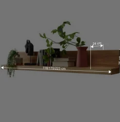 Wandboard aus geöltem Wildeiche Massivholz - Loitons^Wohnen Outlet