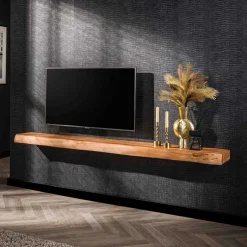 Wohnen Wandboard mit Baumkante aus Akazie - Casaniano