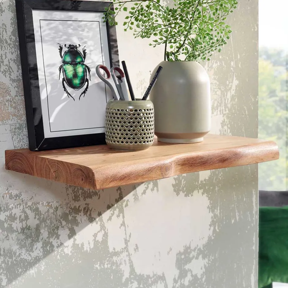 Wandboard mit Naturkante in 6 Breiten - Elmin^Wohnen