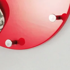 Wohnen Wandgarderobe Madita in Rot Hochglanz