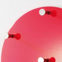 Wohnen Wandgarderobe Madita in Rot Hochglanz