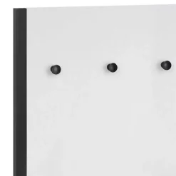 Wohnen Wandgarderobe mit 10 Kleiderhaken - Nota