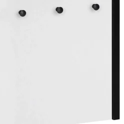 Wohnen Wandgarderobe mit 10 Kleiderhaken - Nota