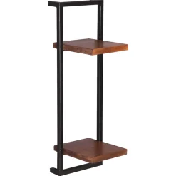 Wohnen Wandregal Kombination mit Flaschenablagen - Filurina (fünfteilig)